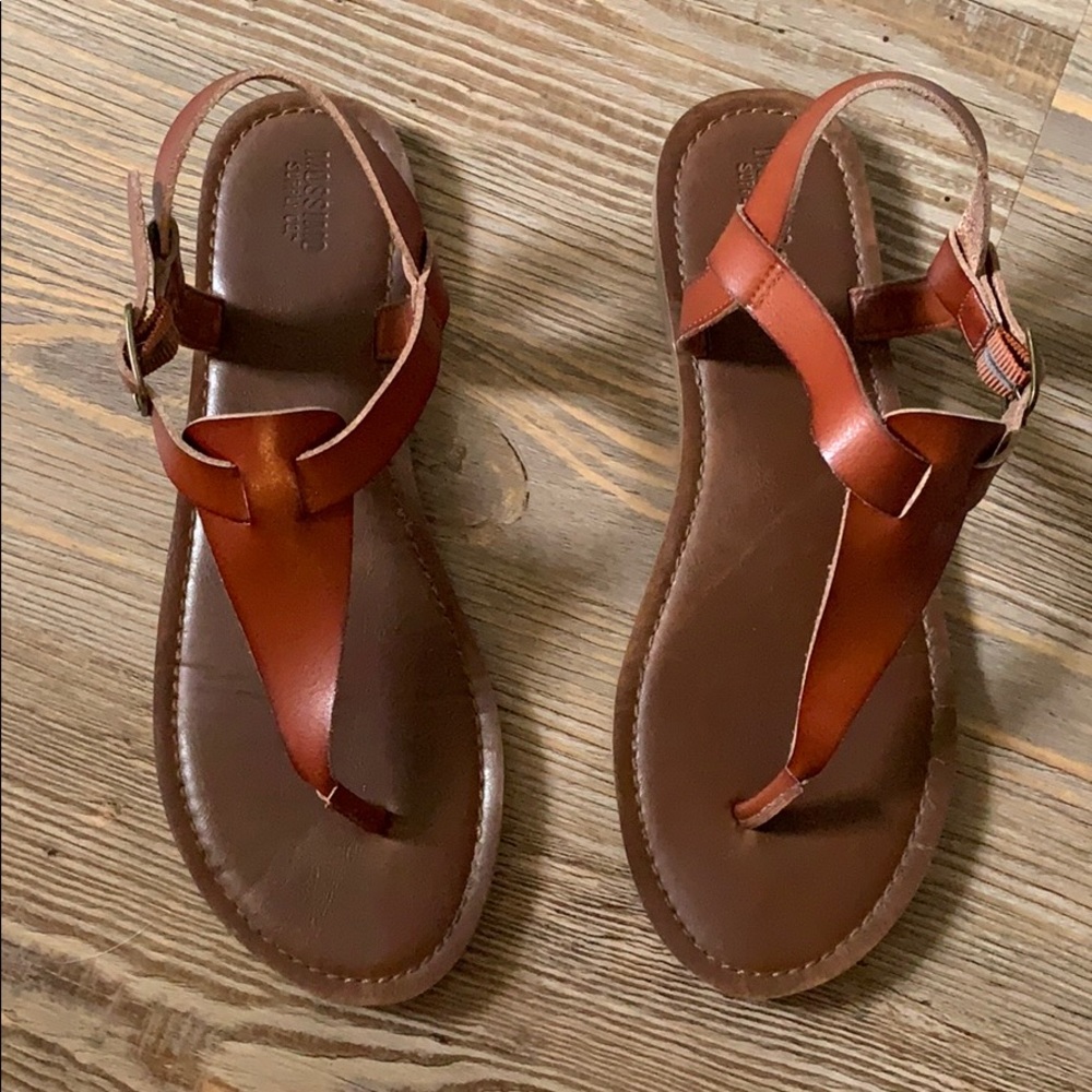 Mossimo Cognac Sandals